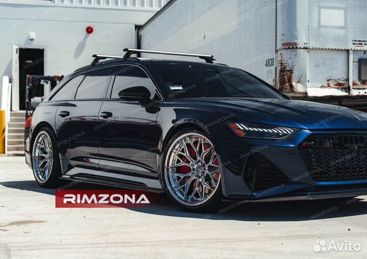 Кованые диски R21 на Audi RS4