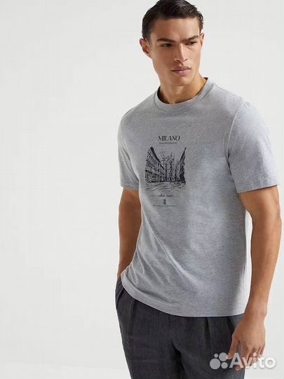 Футболка мужская brunello cucinelli
