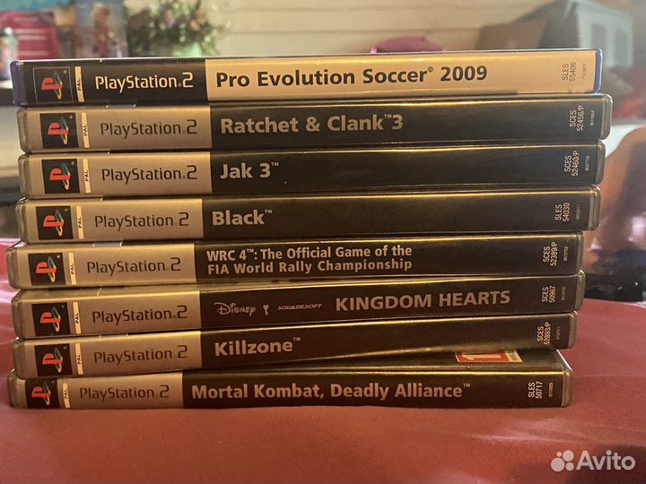 Лицензионные игры ps2