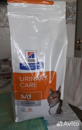 Ветеренарный сухой корм для кошек Hills S/d