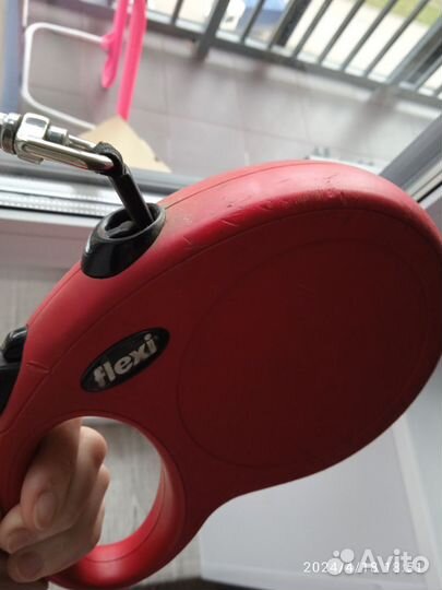 Поводок рулетка для собак flexi