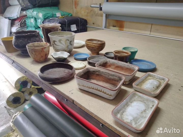 Керамические горшки