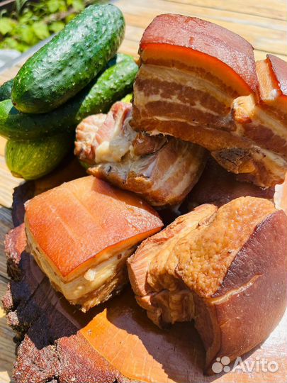 Грудинка горячего копчения