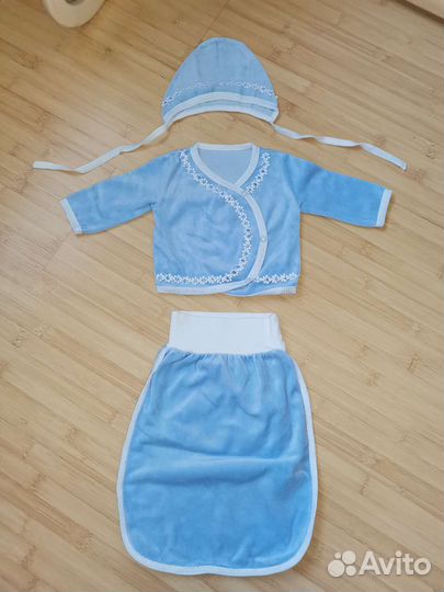 Детские вещи на выписку от 0 до 3 мес