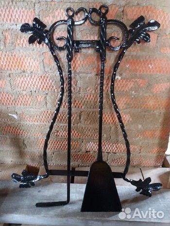 Набор для камина бу