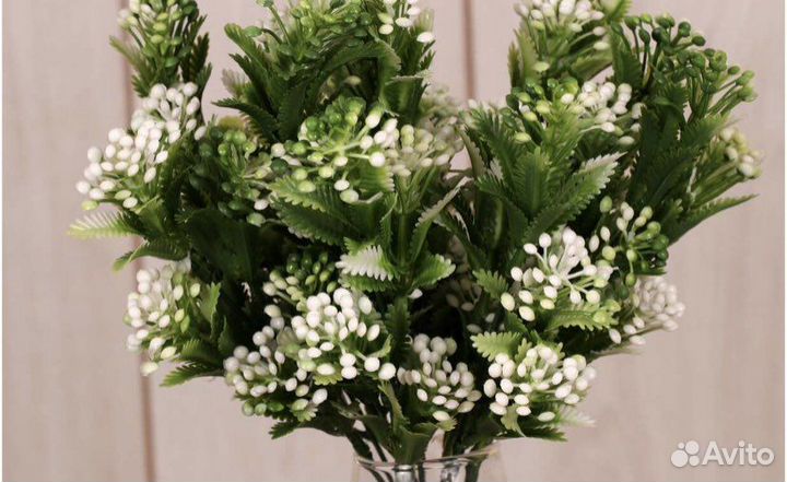 Искусственные цветы зелень