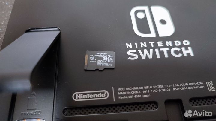 Nintendo Switch rev.2 + sd карта 256GB