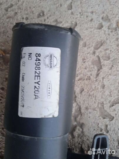 Шторка в багажник nissan кашкай