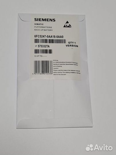 Элемент питания Siemens 575332TA