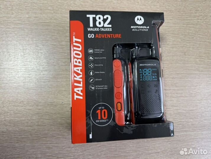 Рация Motorola Talkabout T82 Комплект Новый
