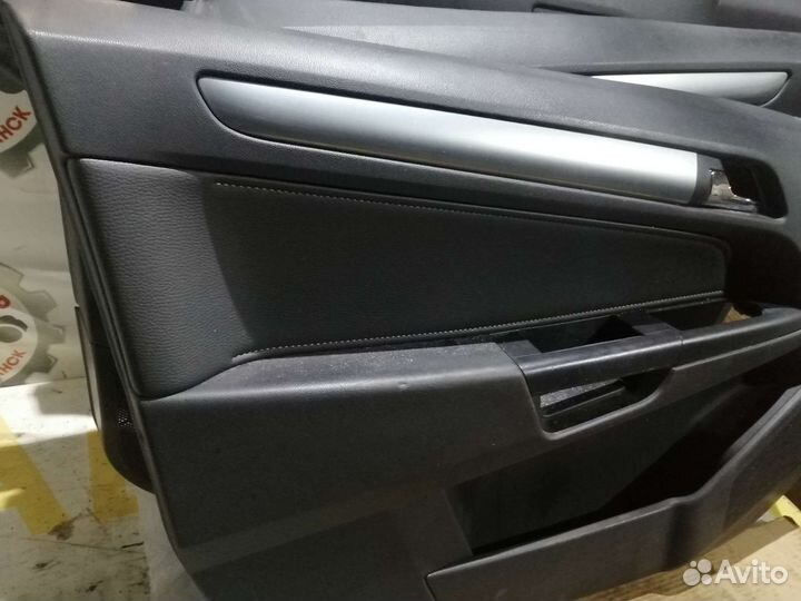 Обивка дверей кожа Opel Astra H, седан, Cosmo