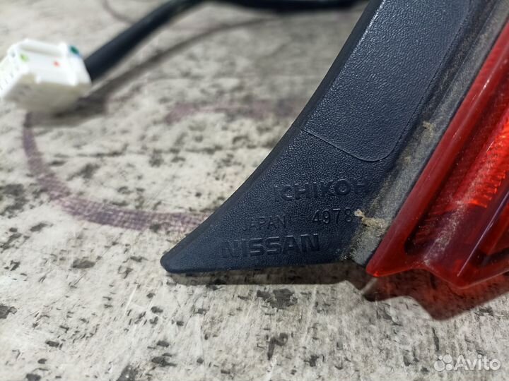 Фонарь nissan bluebird sylphy FG10 QG10 QNG10 TG10 4978 2 модель правый 265506N625 TE079