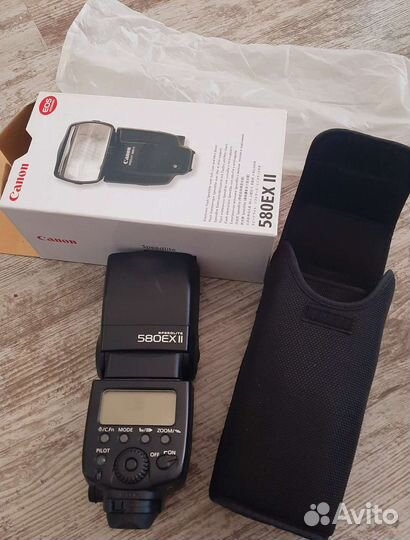 Вспышка камеры Canon 580 EX ll