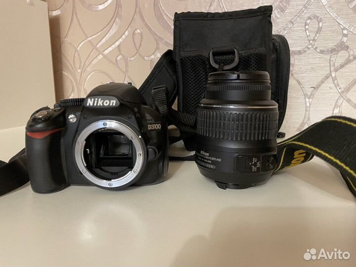 Зеркальный фотоаппарат nikon d3100