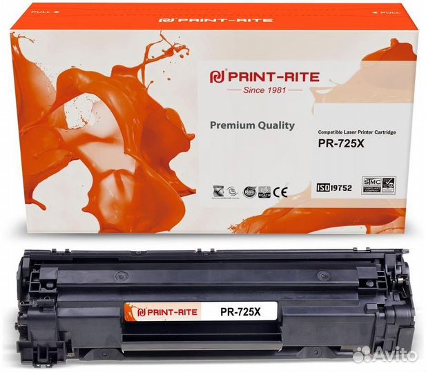 Картридж Print-Rite PR-725X 1458466