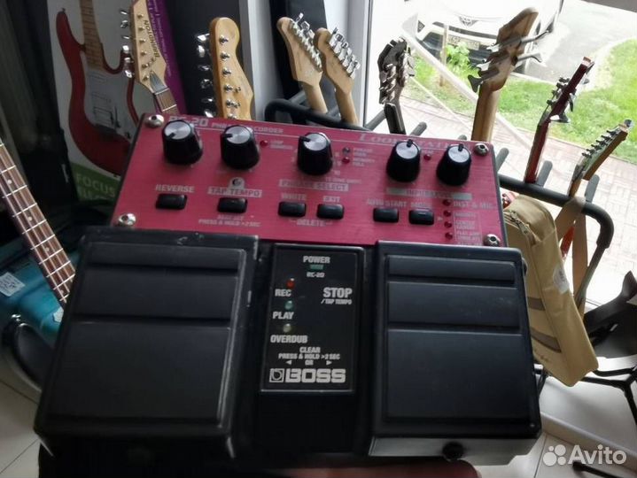 Двойная Педаль Эффектов Boss Loop Station Rc-20