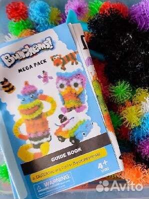 Конструктор липучка bunchems