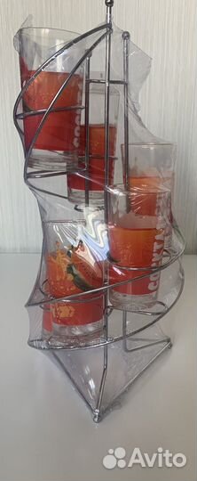 Набор стаканов на подставке