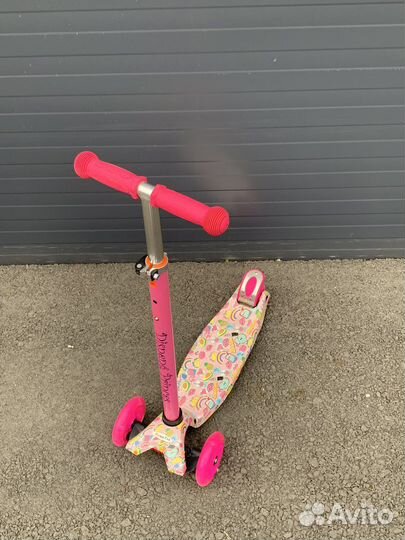 Самокат детский трехколесный новый