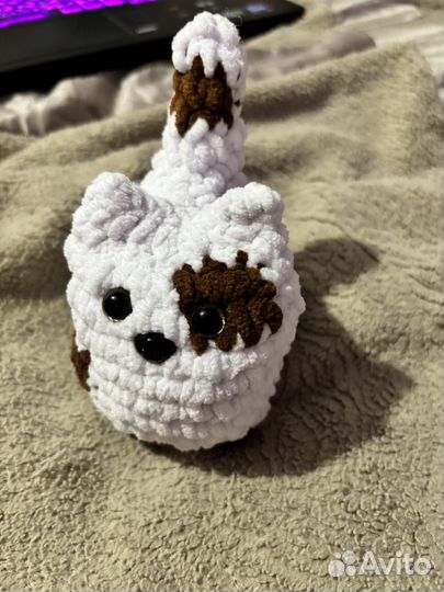 Мягкая игрушка вязанная