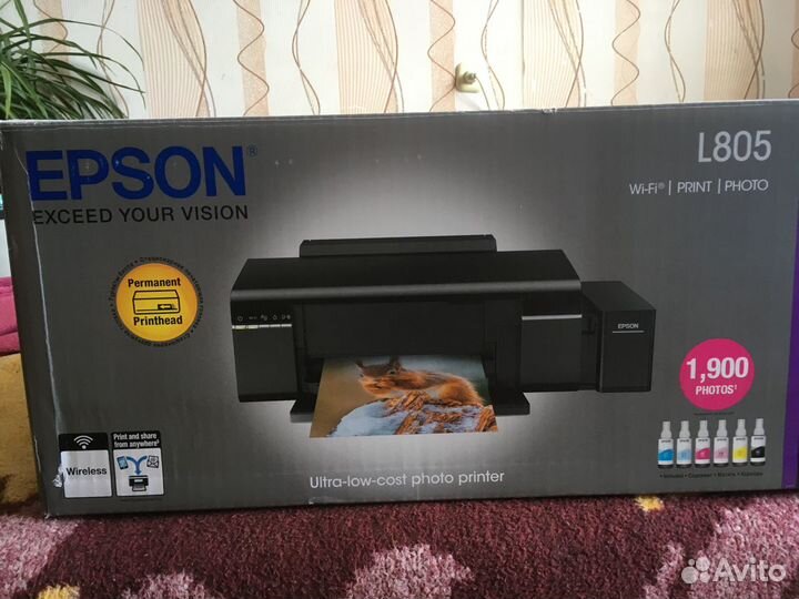 Струйный принтер Epson L805