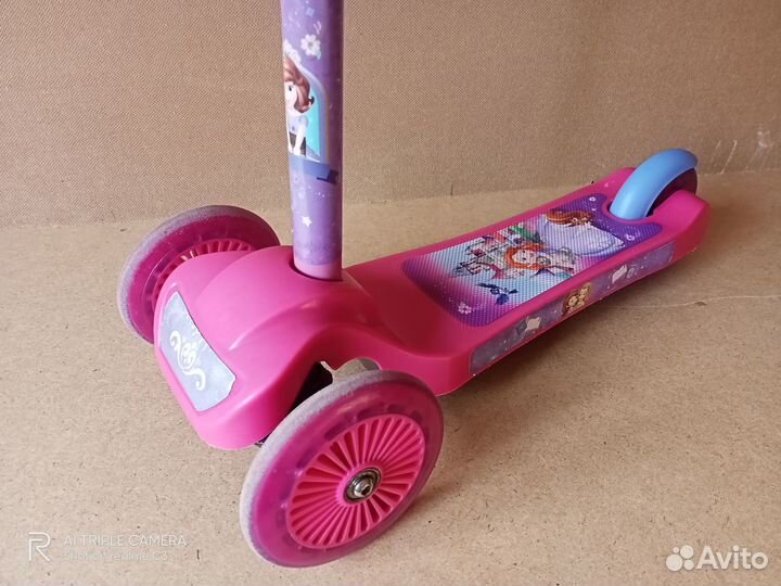 Детский самокат Русалочка