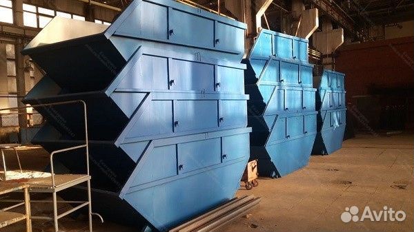 Бункер мусорный из металла 8м3 Арт b4524
