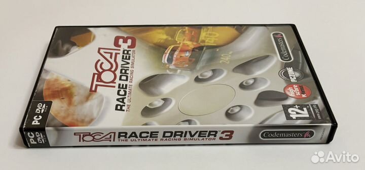 ToCA Race Driver 3 зарубежная лицензия DVD-бокс bo