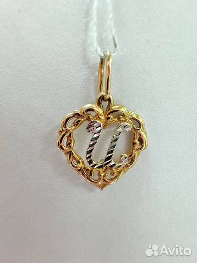 Золотая подвеска