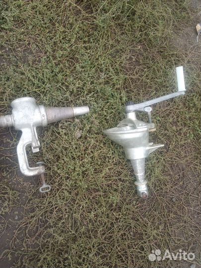 Соковыжималка шнековая ручная. СССР