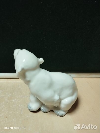 Статуэтка фарфор Мишка, СССР