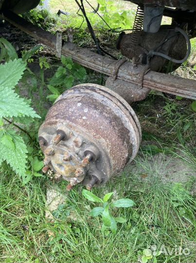 Ford transit 1990 год. Задний мост на 6 болтов