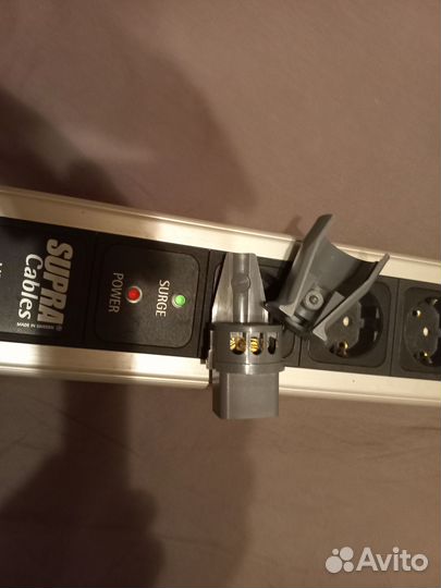 Сетевой фильтр Supra Mains Block MD-08EU/SP MK3