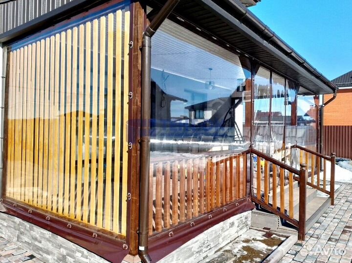 Мягкие окна для террас