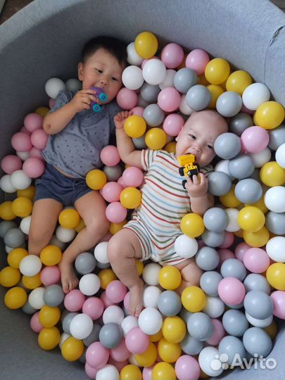 Сухой бассейн с шариками большой