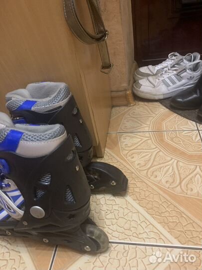 Роликовые коньки детские раздвижные
