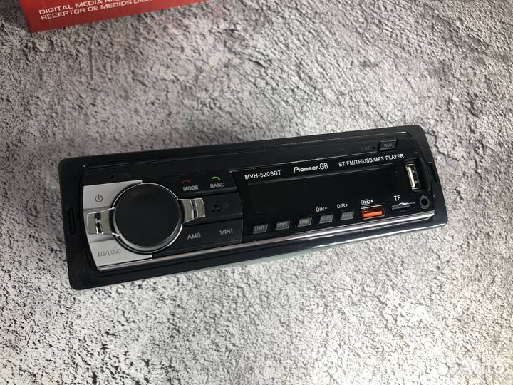 Магнитола с Bluetooth Новая (Pioneer.gb)