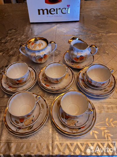 Чайный сервиз СССР Вербилки