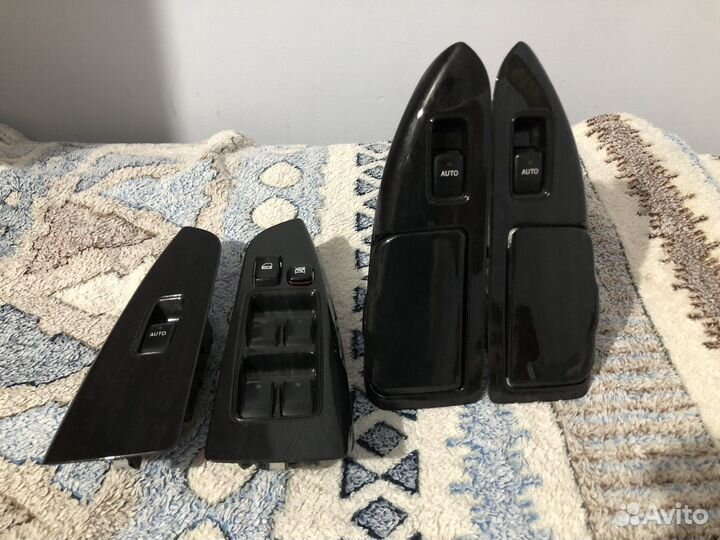 Наклдаки стеклоподьемников с блоками прадо 120