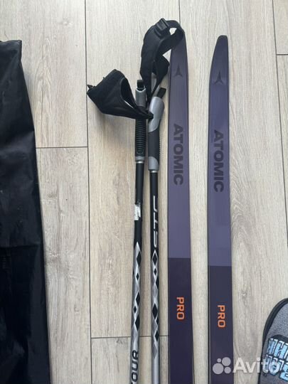Комплект беговые лыж коньковые Atomic Pro S1