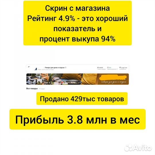 Готовый магазин Валберис и Озон.Прибыль 3.8млн мес