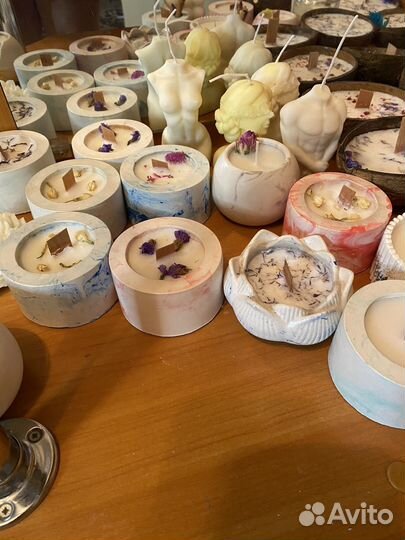 Свечи из натурального воска