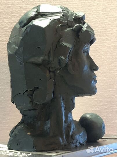 Бюст Виктора Цоя академический портрет