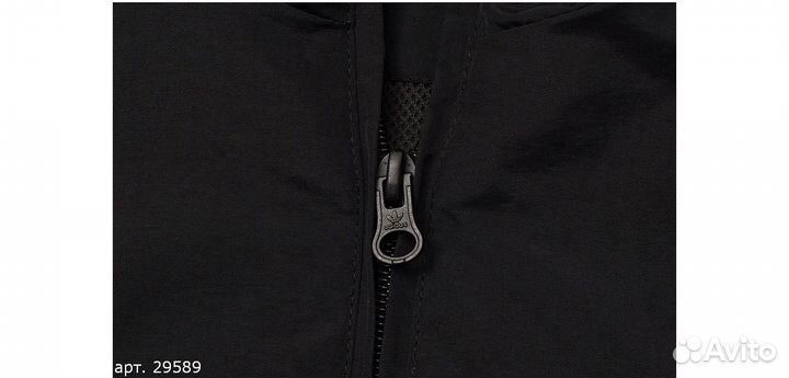 Ветровка adidas черная с серым