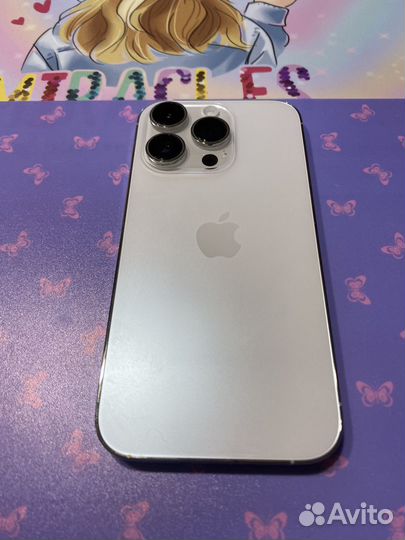 iPhone 14 Pro 256 Gb Silver на гарантии