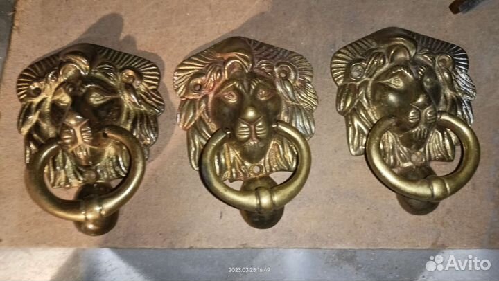 Ручкат дверная с кольцом