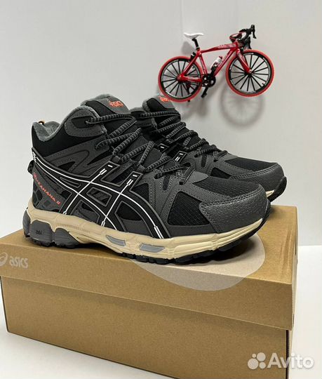 Кроссовки asics (Зима)темные