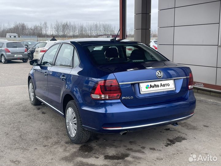 Volkswagen Polo 1.6 AT, 2017, 82 549 км