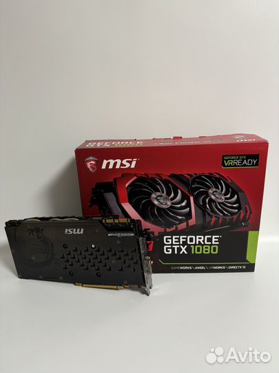 Видеокарта Gtx 1080 Gaming X