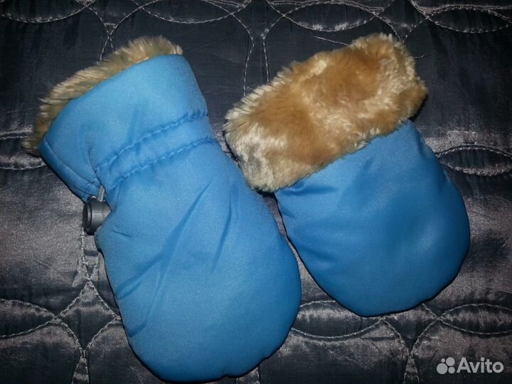 Шапочка и рукавички на зиму